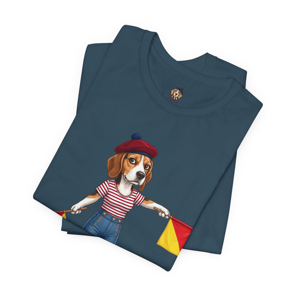 The Semaphore Beagle: Letter ‘M’ Graphic Tee | Wild Follies: Dispatches from Australia