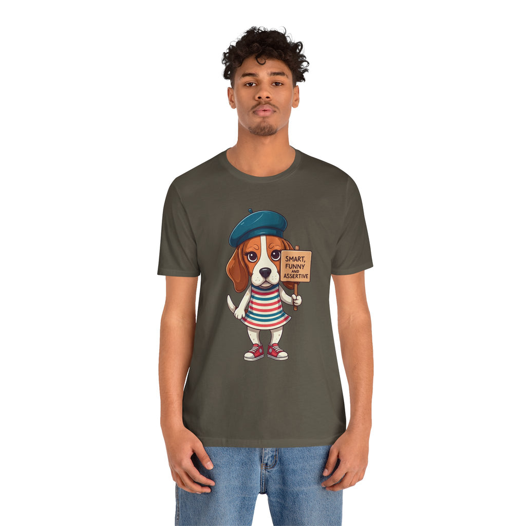 Too Loud, Too Smart, Too Bad – The Assertive Beagle Unisex T-Shirt