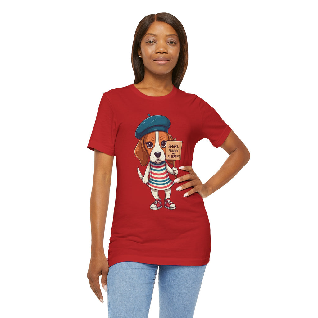 Too Loud, Too Smart, Too Bad – The Assertive Beagle Unisex T-Shirt