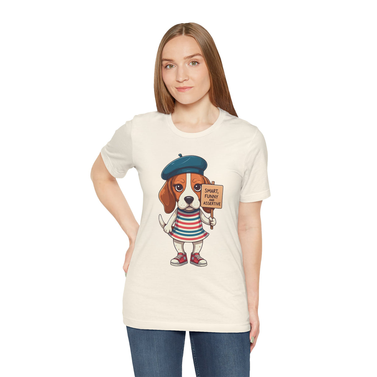 Too Loud, Too Smart, Too Bad – The Assertive Beagle Unisex T-Shirt