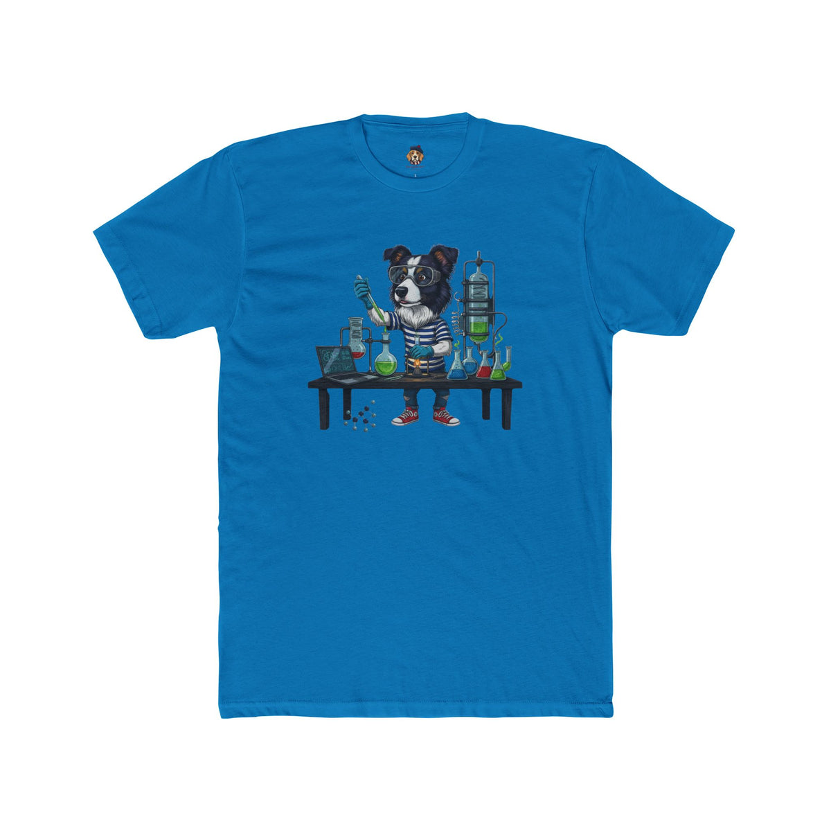 Pure Genius: The Border Collie Lab Scientist Tee