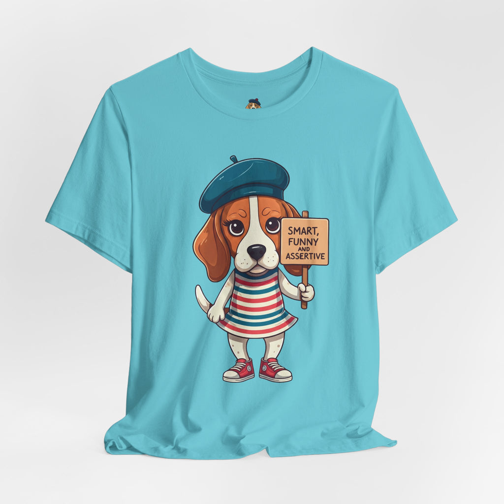 Too Loud, Too Smart, Too Bad – The Assertive Beagle Unisex T-Shirt