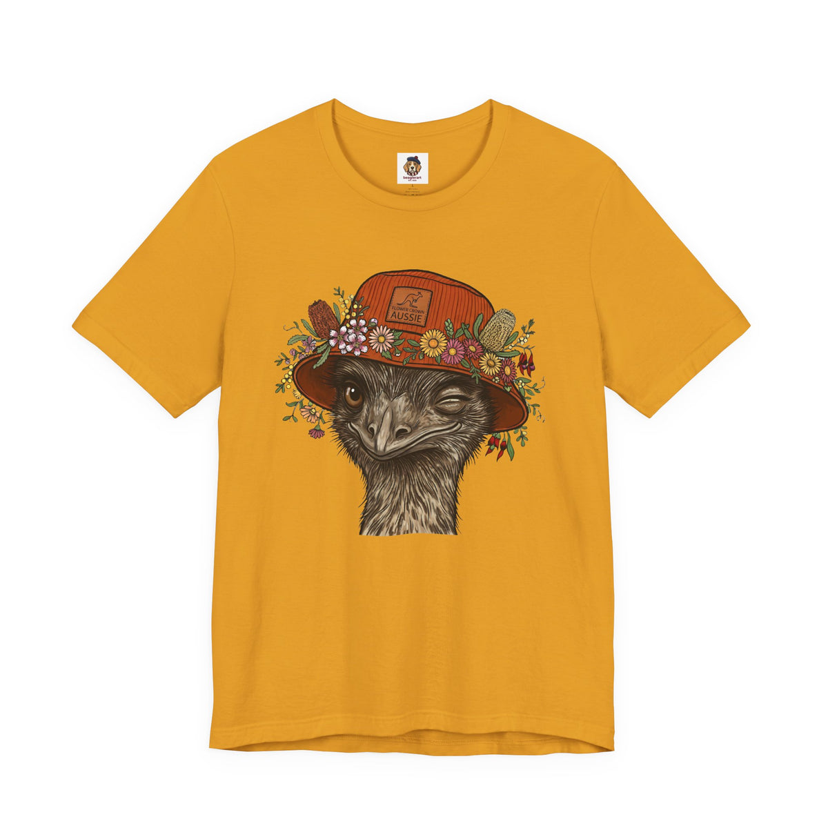 "Bloomin' Gorgeous" Australian Emu Tee