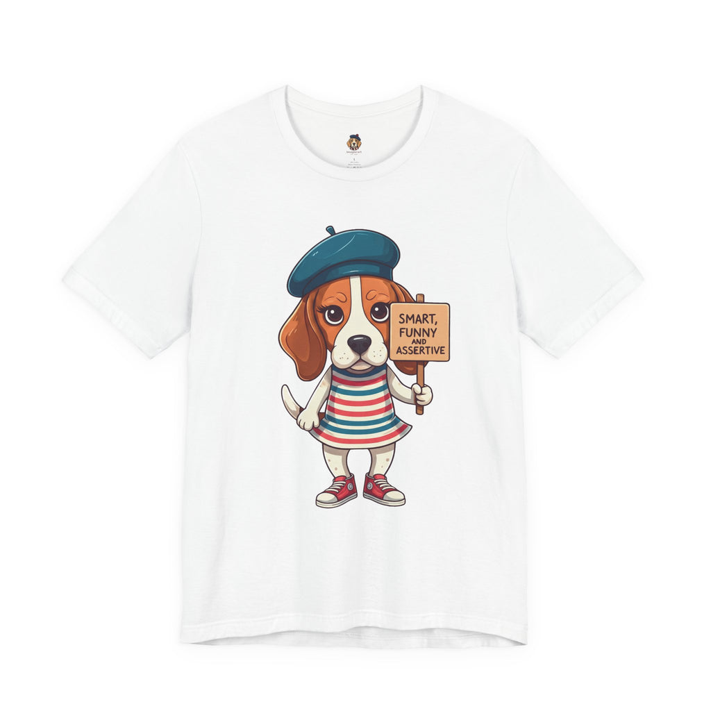 Too Loud, Too Smart, Too Bad – The Assertive Beagle Unisex T-Shirt