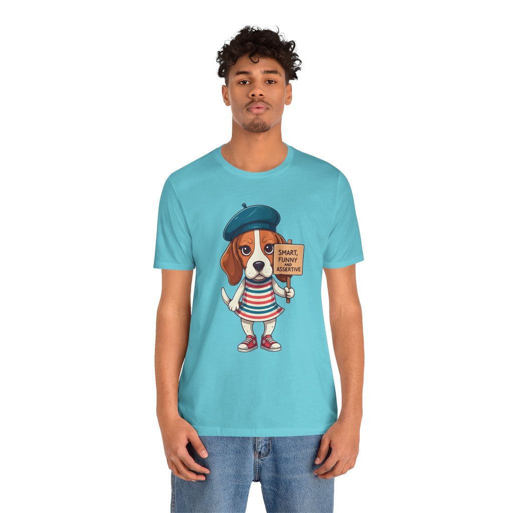 Too Loud, Too Smart, Too Bad – The Assertive Beagle Unisex T-Shirt