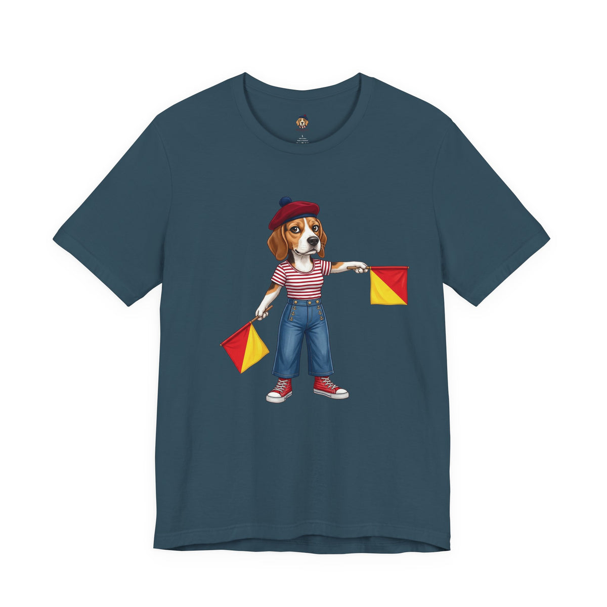 The Semaphore Beagle: Letter ‘M’ Graphic Tee | Wild Follies: Dispatches from Australia