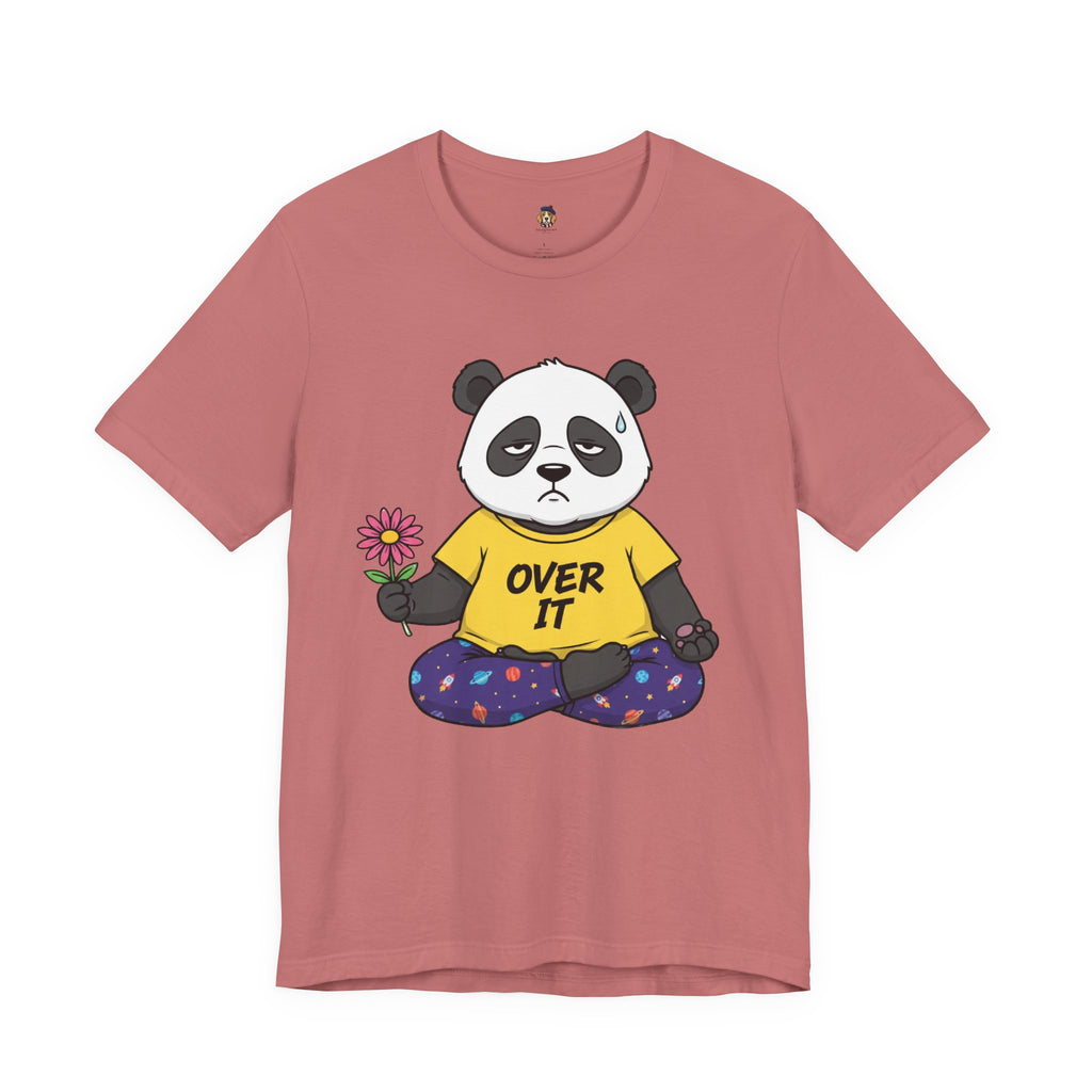 Over It Panda Tee — T‑Shirt for Women Who Need a Break