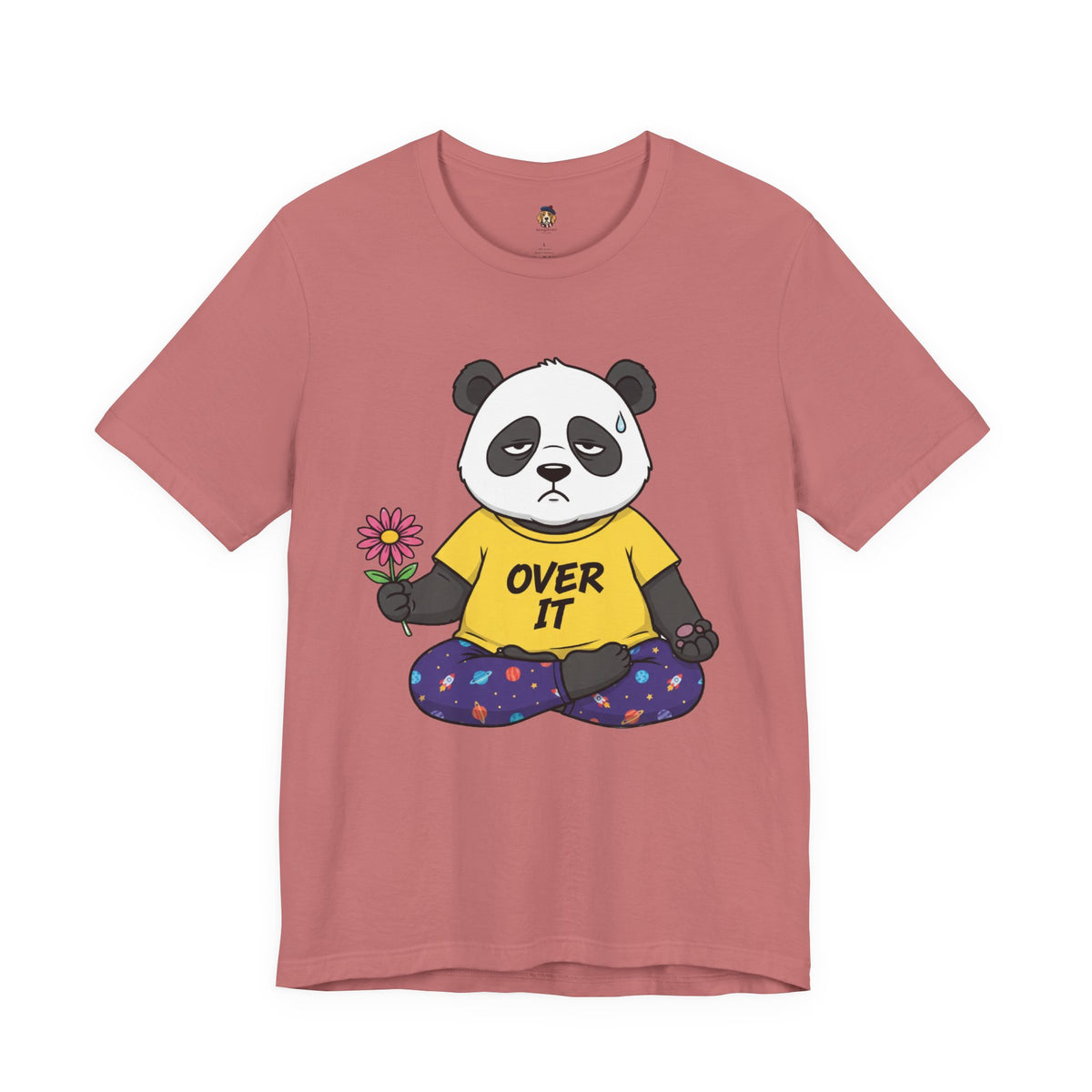 Over It Panda Tee — T‑Shirt for Women Who Need a Break