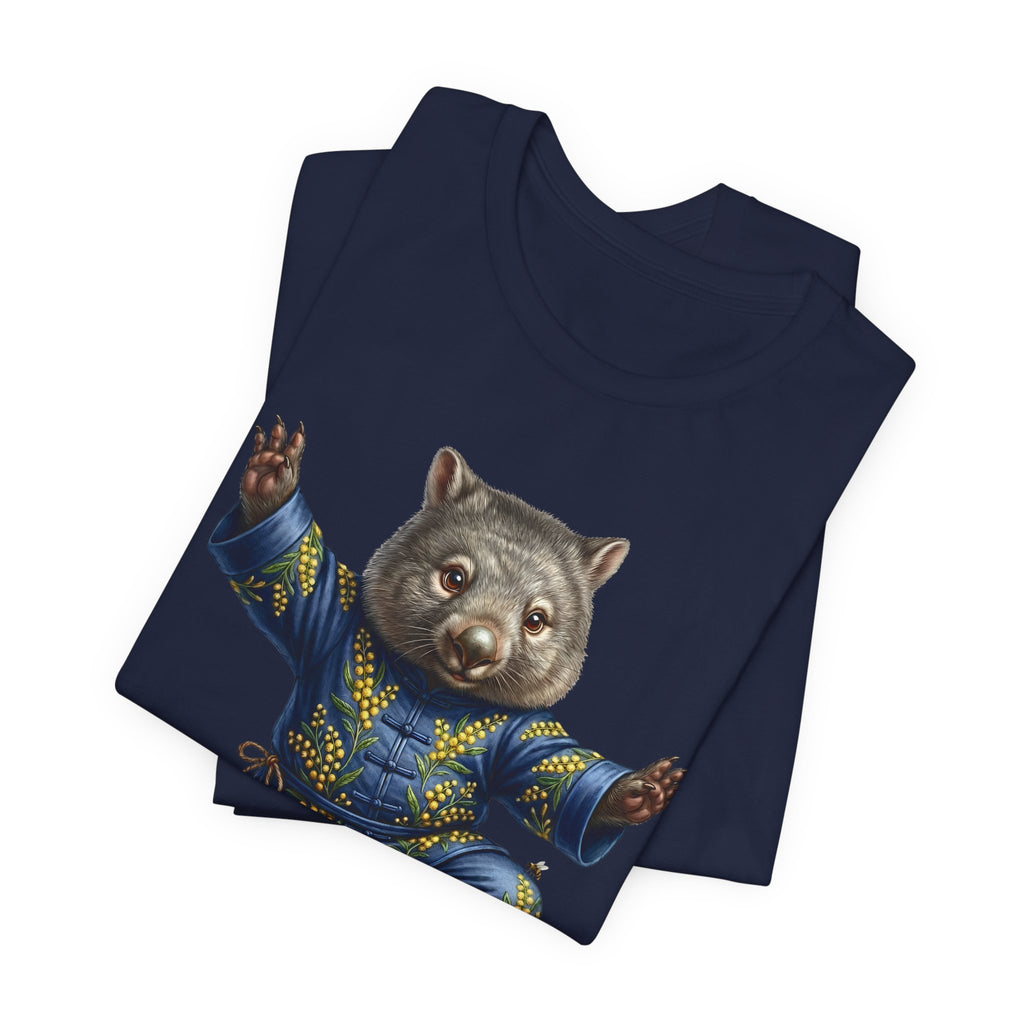 The Zen Wombat: Tai Chi Master T-Shirt