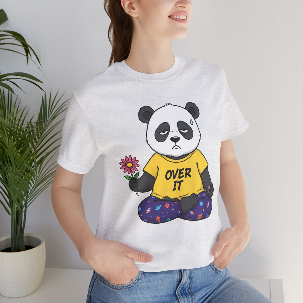 Over It Panda Tee — T‑Shirt for Women Who Need a Break