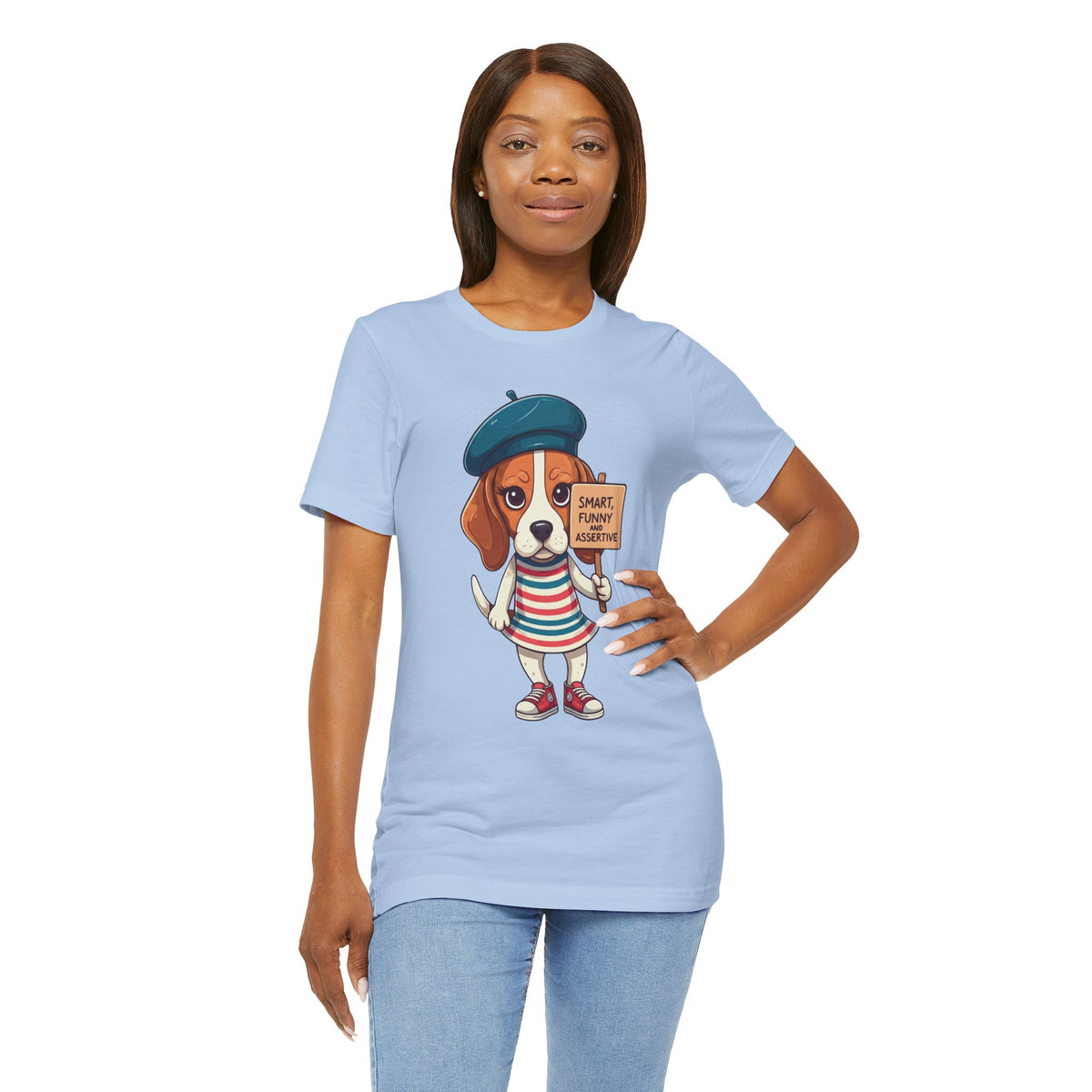 Too Loud, Too Smart, Too Bad – The Assertive Beagle Unisex T-Shirt
