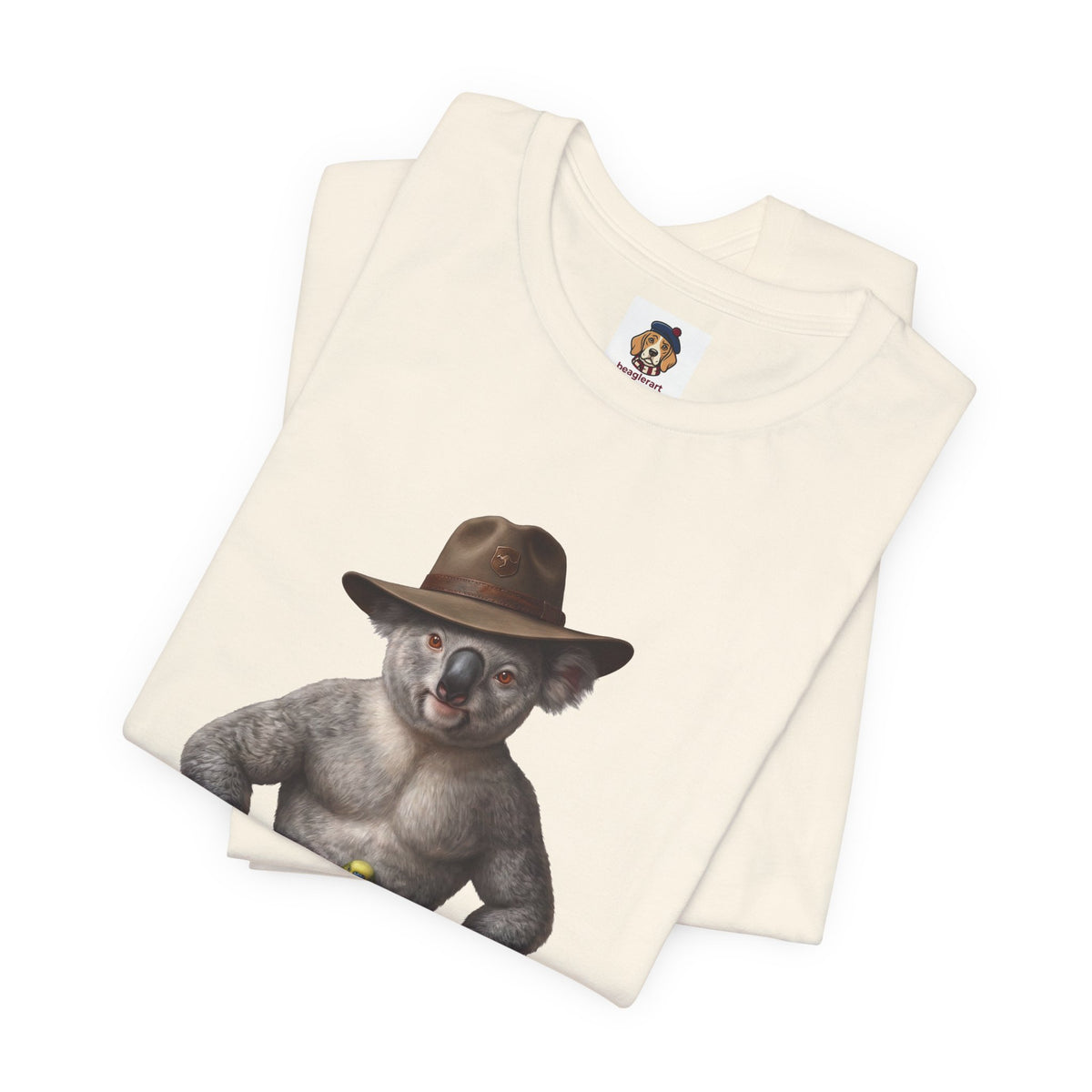 The Budgie Smuggler Koala Graphic Tee: Funny Aussie Slang Apparel