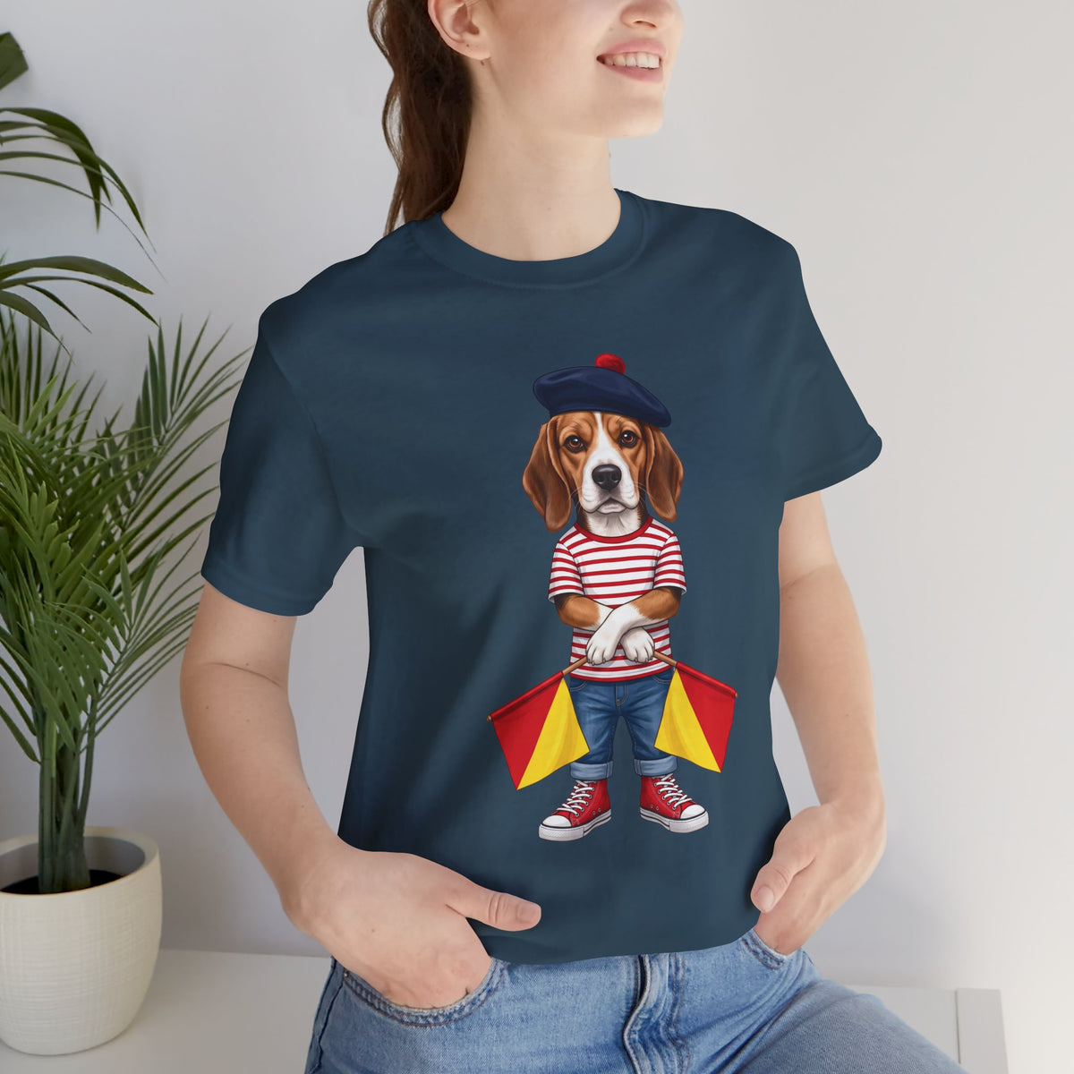 The "End of Message" Beagle Tee | Wild Follies: Dispatches from Australia