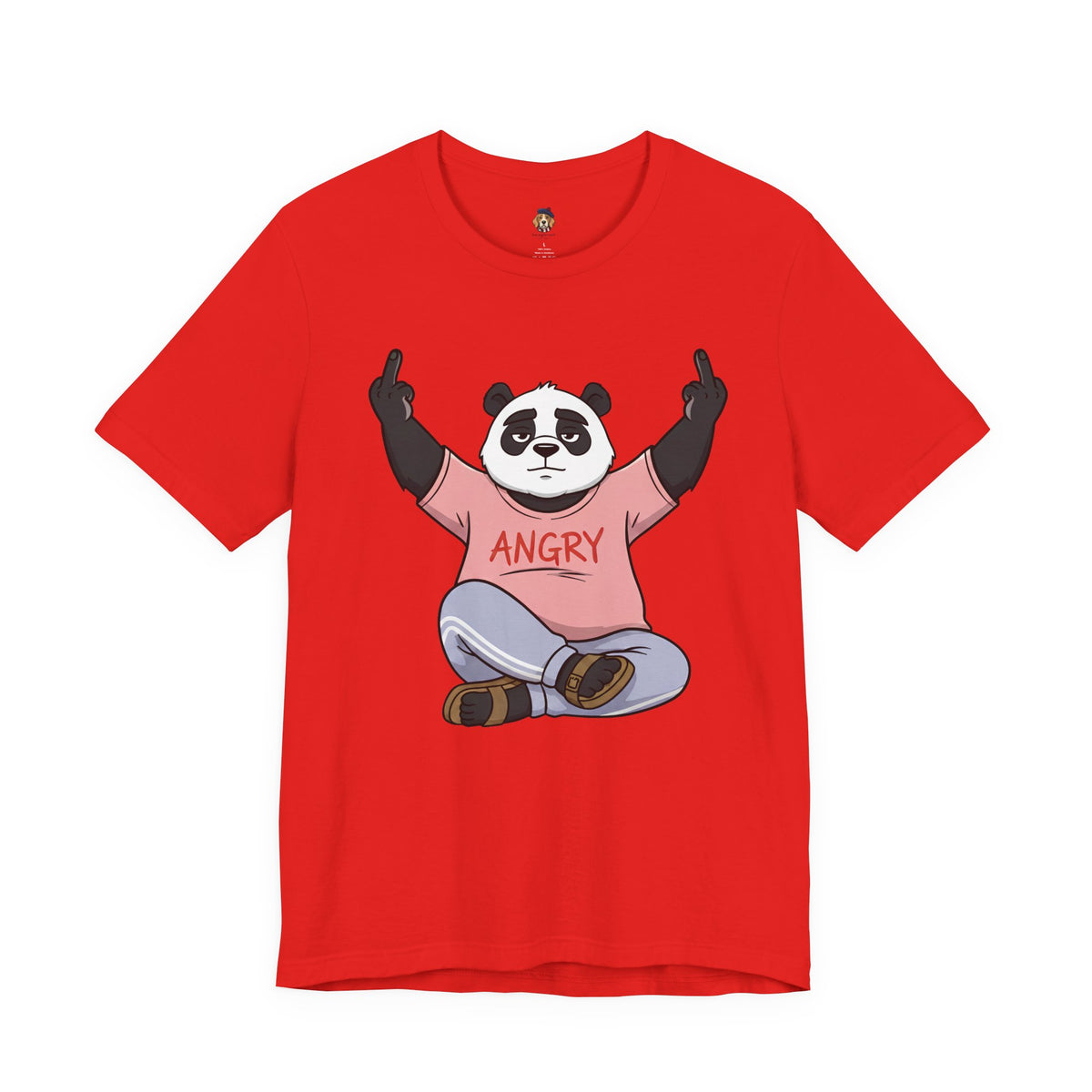 Angry Panda: Unapologetic Rage Graphic Tee