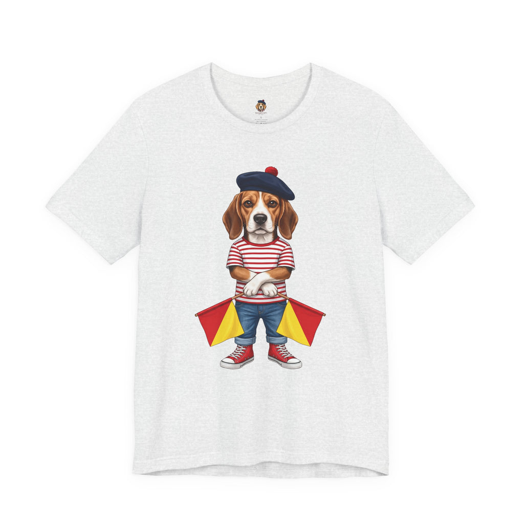 The "End of Message" Beagle Tee | Wild Follies: Dispatches from Australia