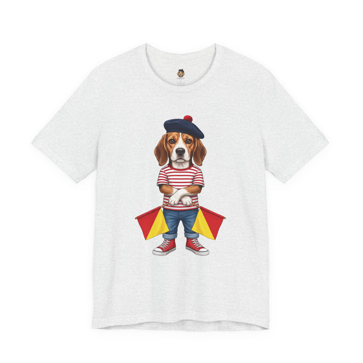 The "End of Message" Beagle Tee | Wild Follies: Dispatches from Australia