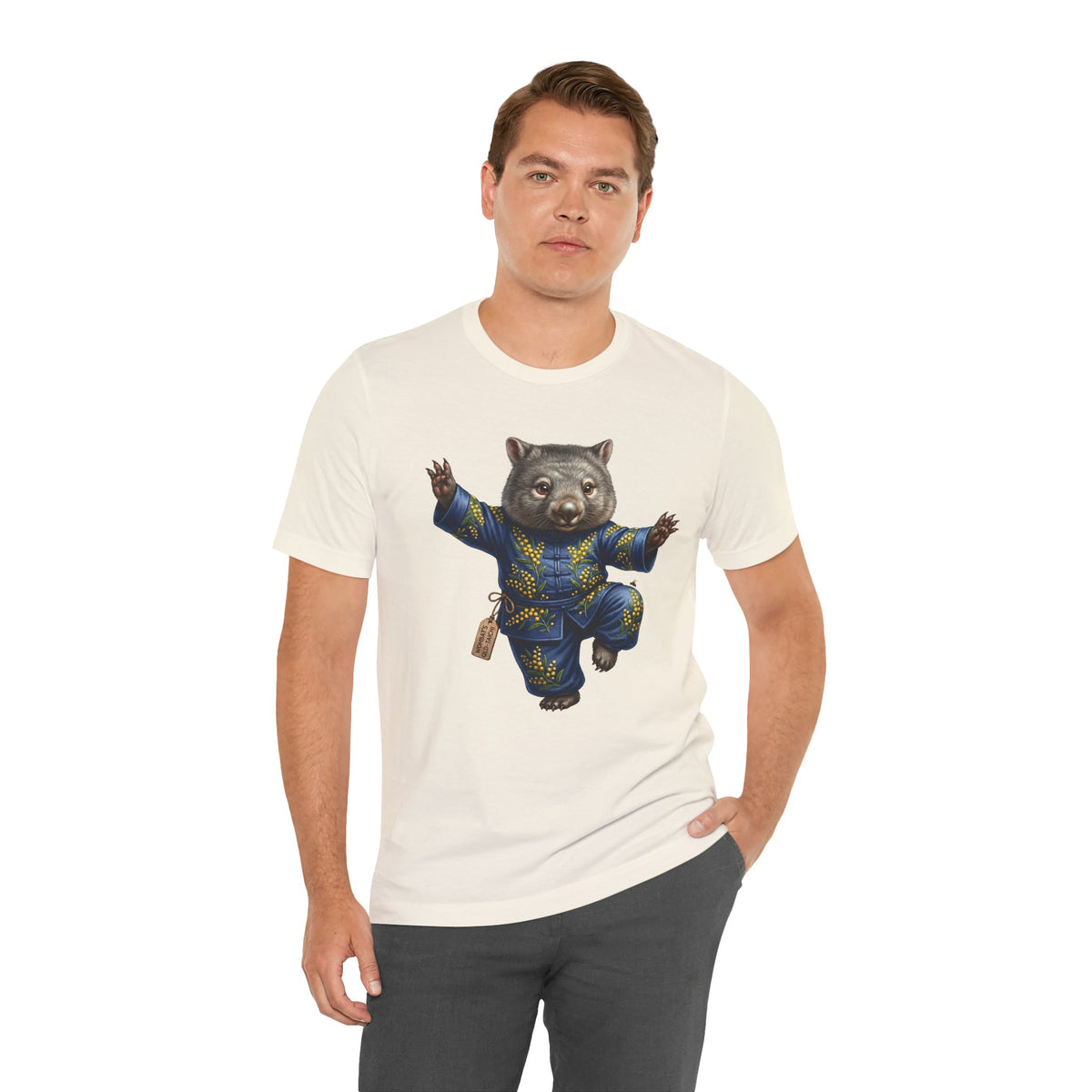 The Zen Wombat: Tai Chi Master T-Shirt