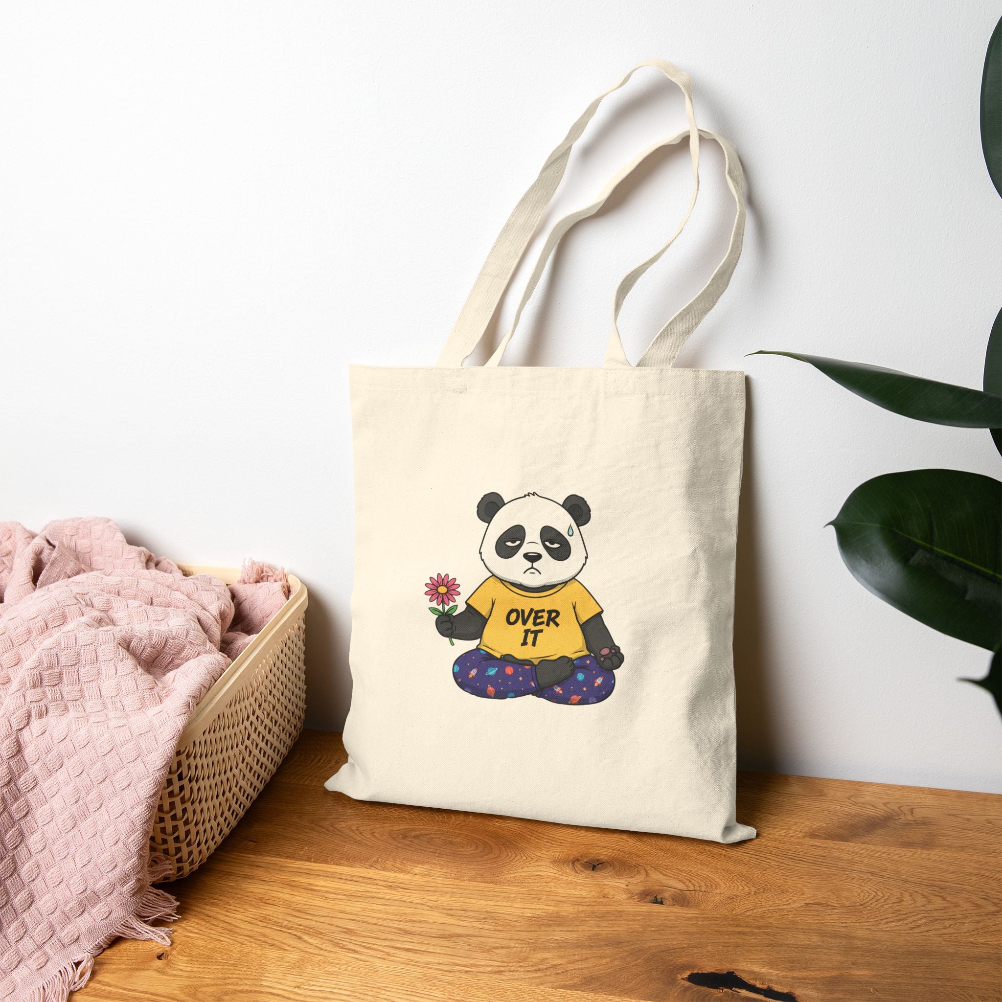 Over It Tote Bag