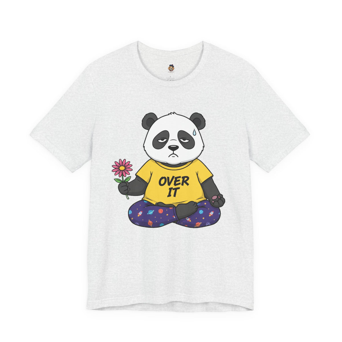 Over It Panda Tee — T‑Shirt for Women Who Need a Break