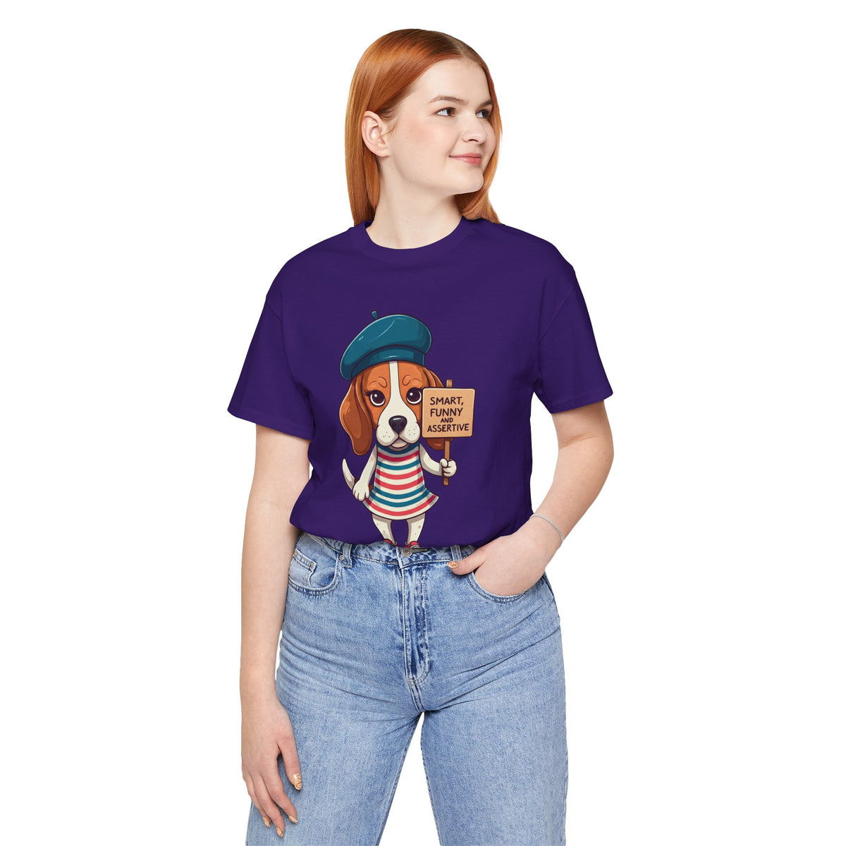 Too Loud, Too Smart, Too Bad – The Assertive Beagle Unisex T-Shirt