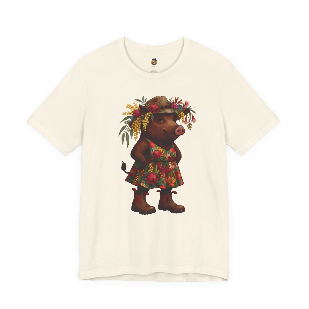 The Bush Pig: Unapologetically Wild Tee