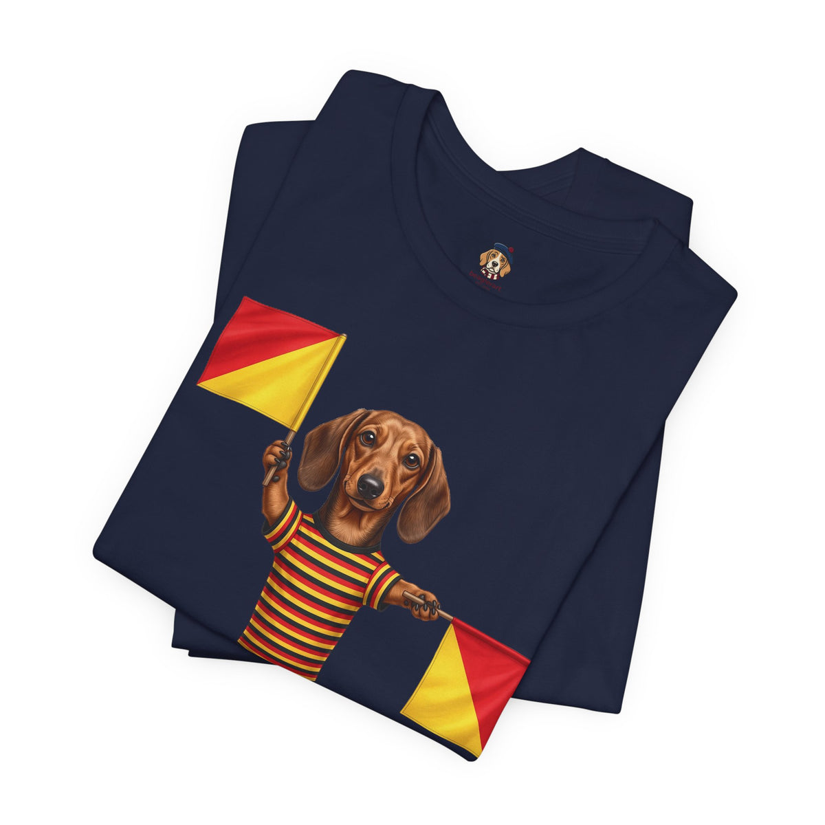 Letter J Dachshund Graphic Unisex Tee – Dispatches from Australia Collection