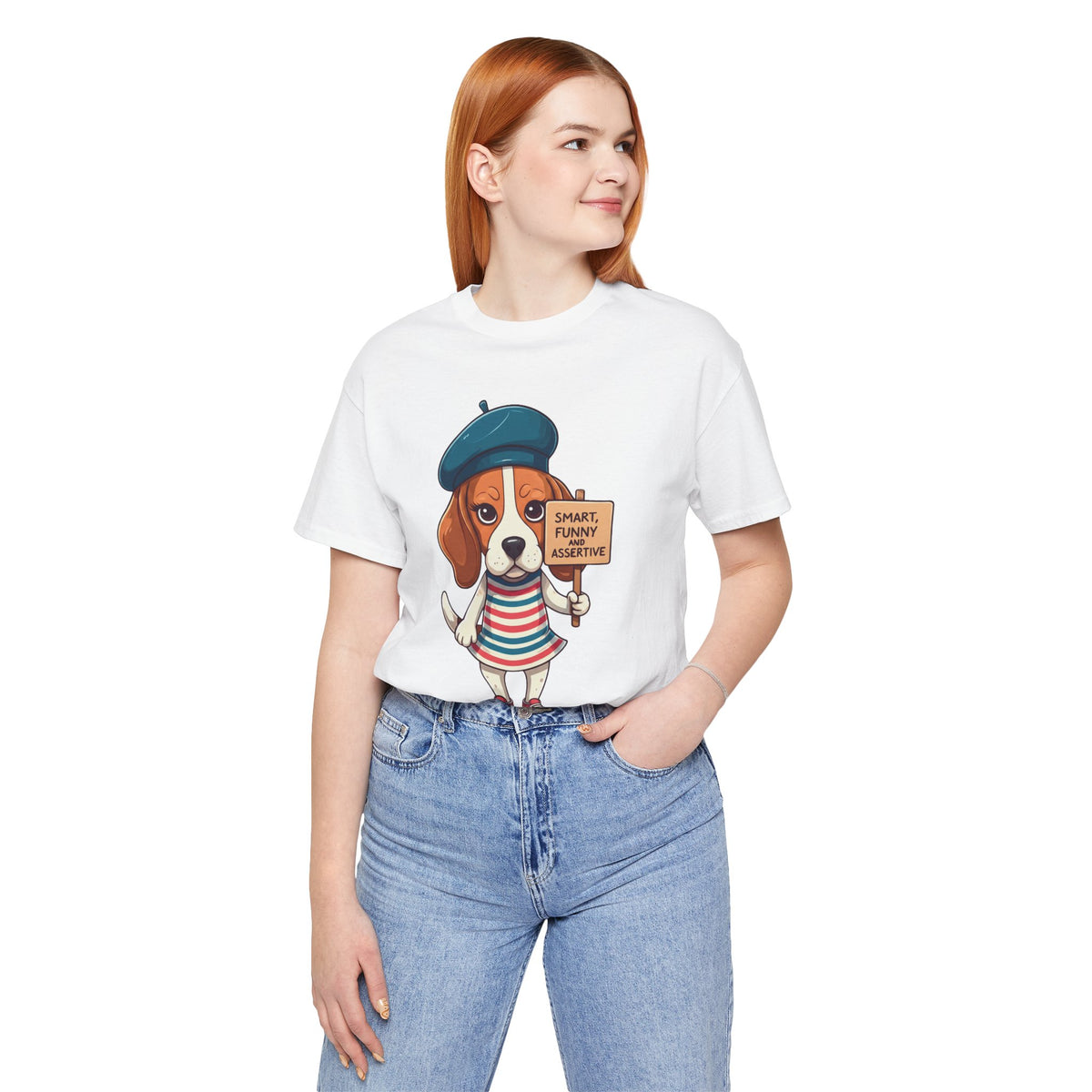 Too Loud, Too Smart, Too Bad – The Assertive Beagle Unisex T-Shirt