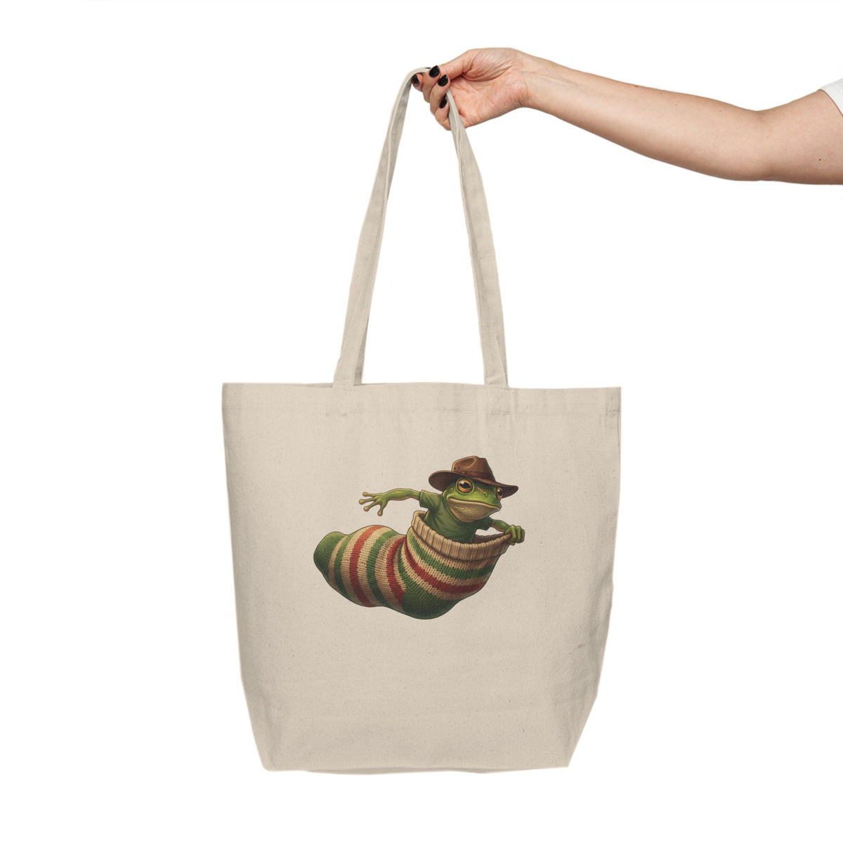 Going Off Like a Frog in a Sock - Canvas Tote Bag