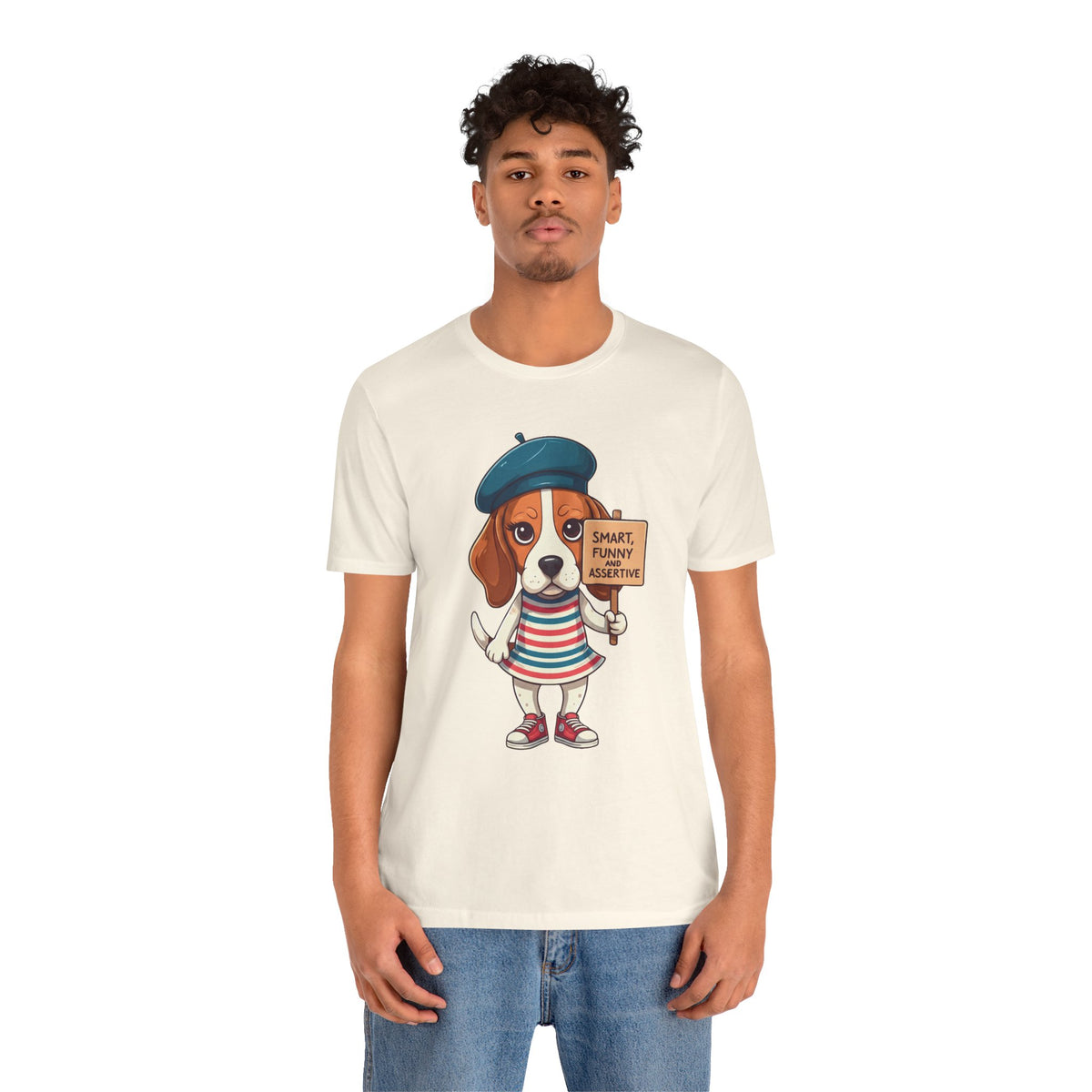 Too Loud, Too Smart, Too Bad – The Assertive Beagle Unisex T-Shirt