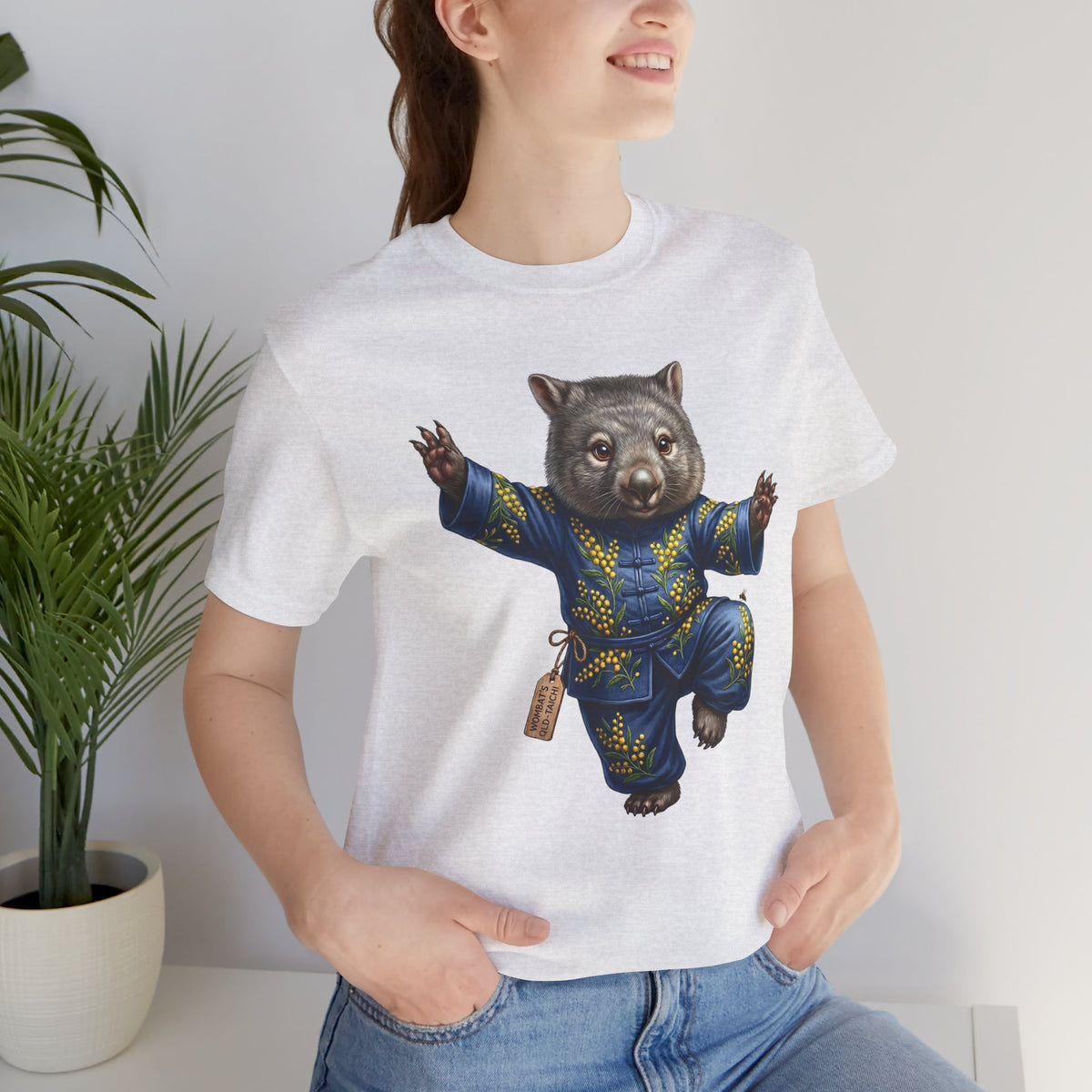 The Zen Wombat: Tai Chi Master T-Shirt