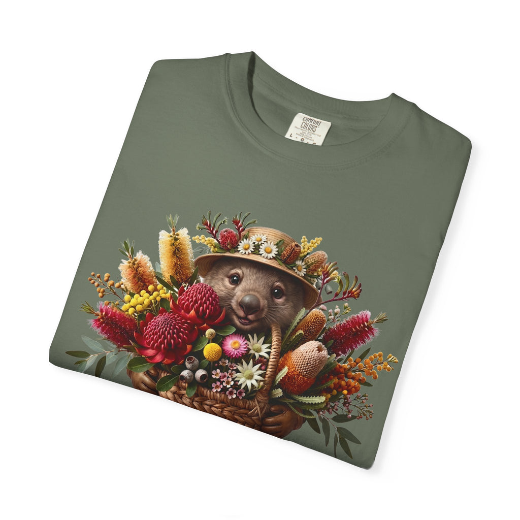 Blooms & Burrows - The Master Gardener Wombat Tee