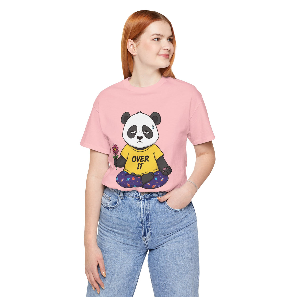 Over It Panda Tee — T‑Shirt for Women Who Need a Break