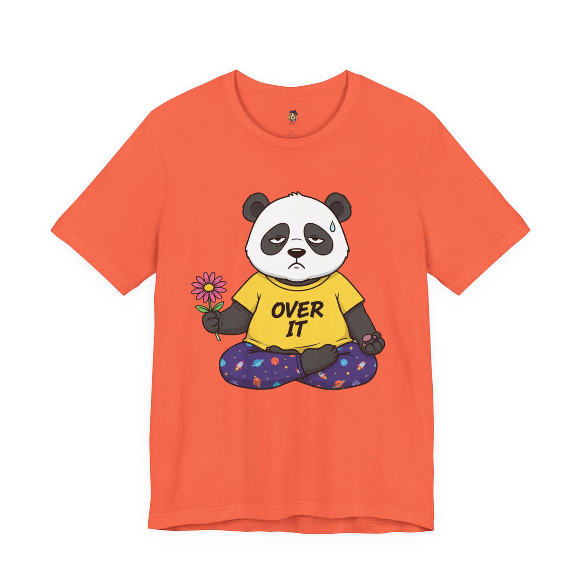 Over It Panda Tee — T‑Shirt for Women Who Need a Break
