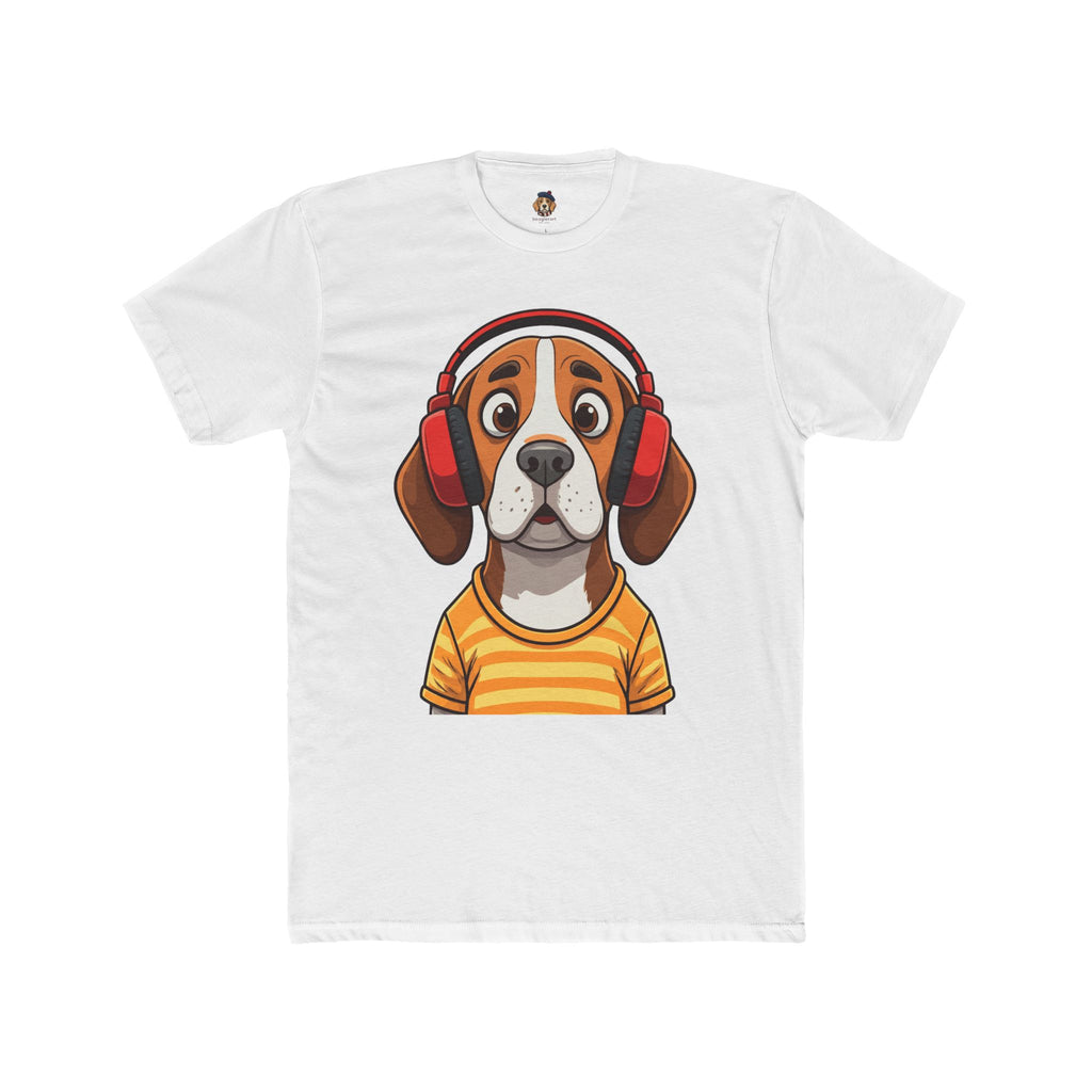 The Soundproof Hound: Startled Beagle Graphic T-Shirt