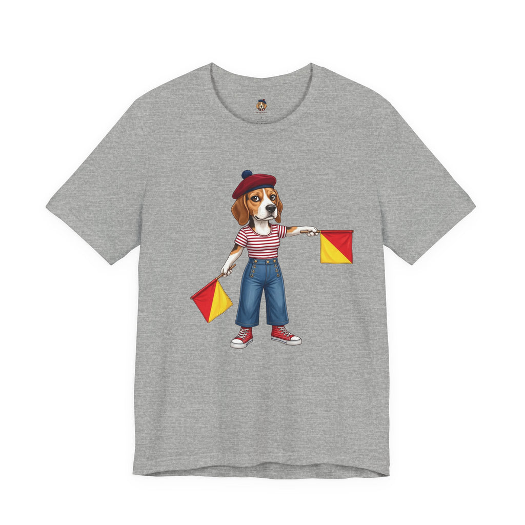 The Semaphore Beagle: Letter ‘M’ Graphic Tee | Wild Follies: Dispatches from Australia