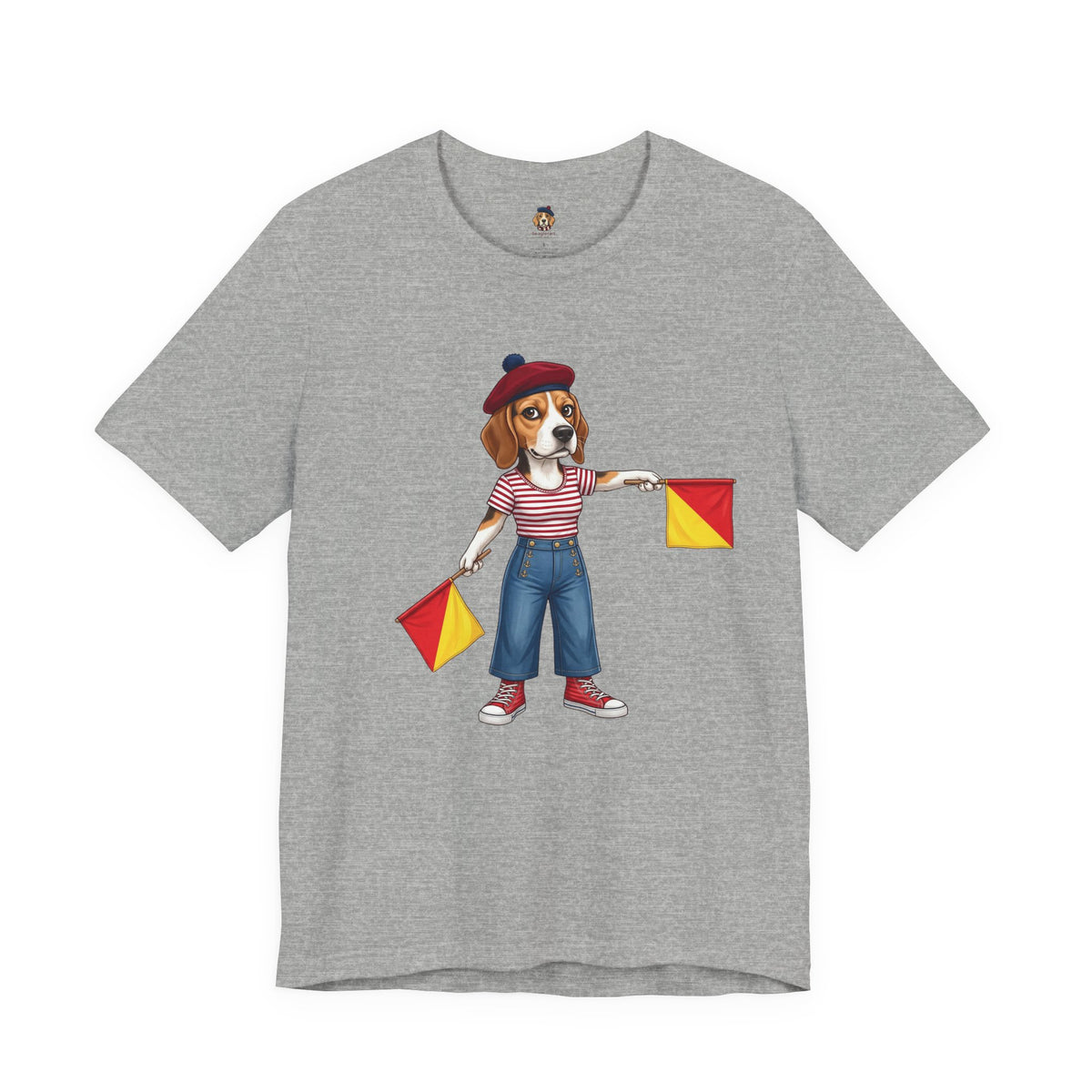 The Semaphore Beagle: Letter ‘M’ Graphic Tee | Wild Follies: Dispatches from Australia