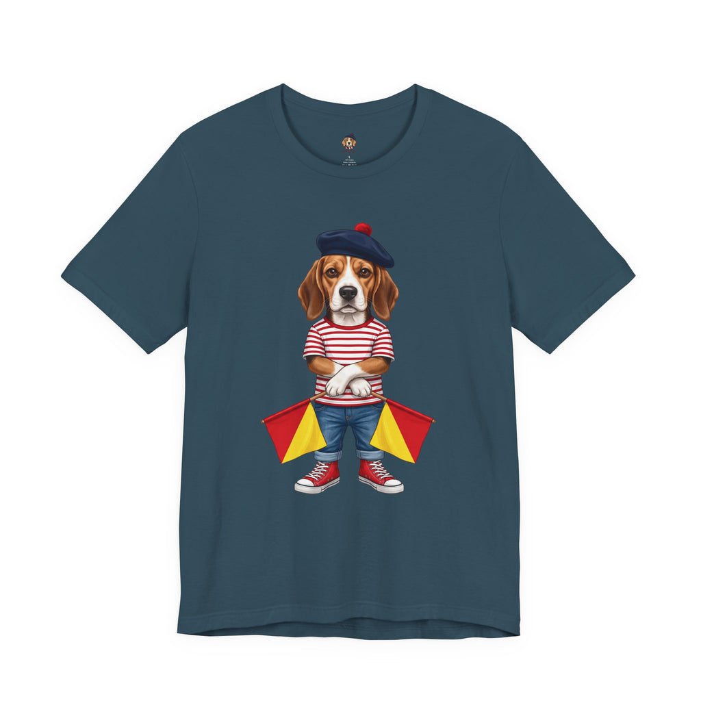 The "End of Message" Beagle Tee | Wild Follies: Dispatches from Australia