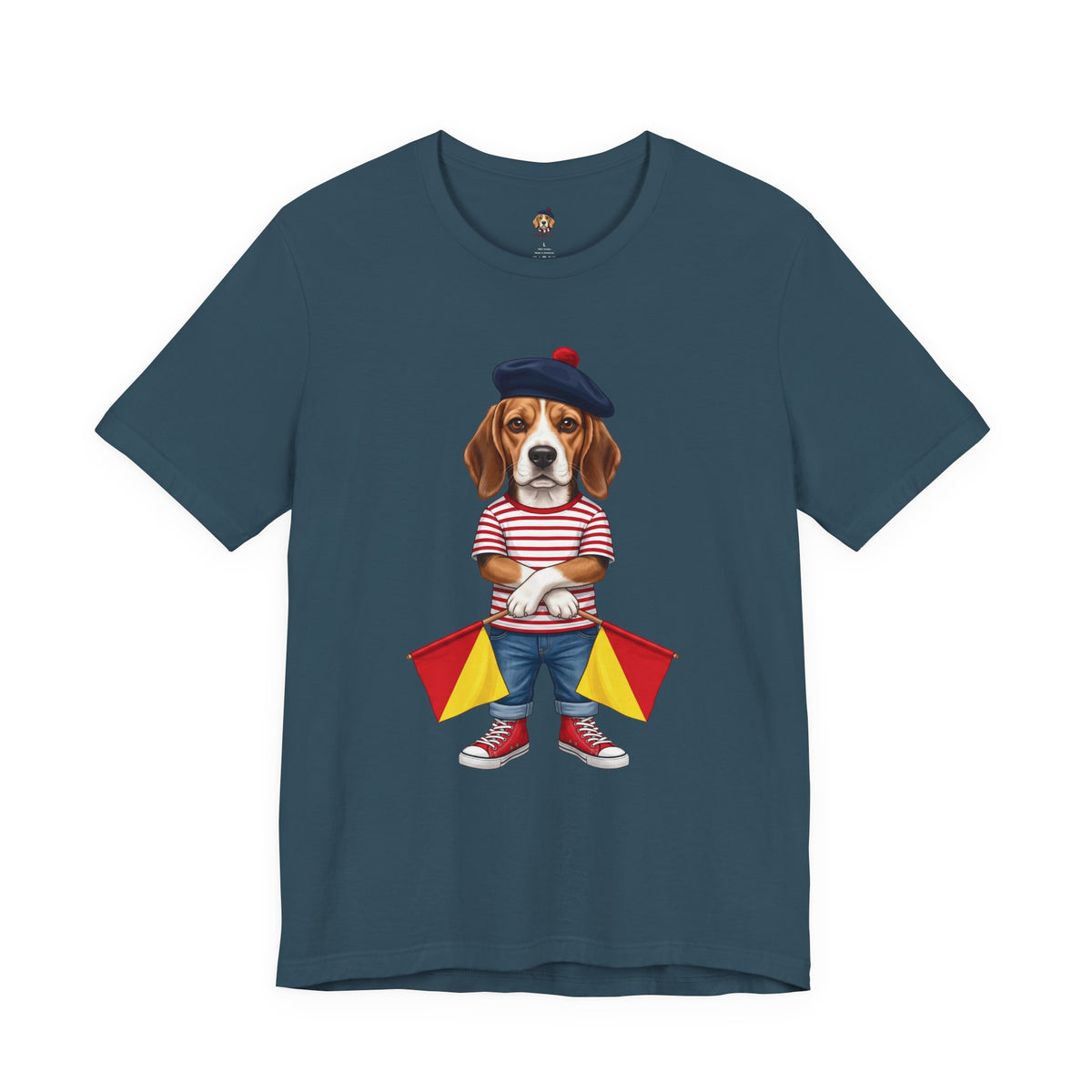 The "End of Message" Beagle Tee | Wild Follies: Dispatches from Australia