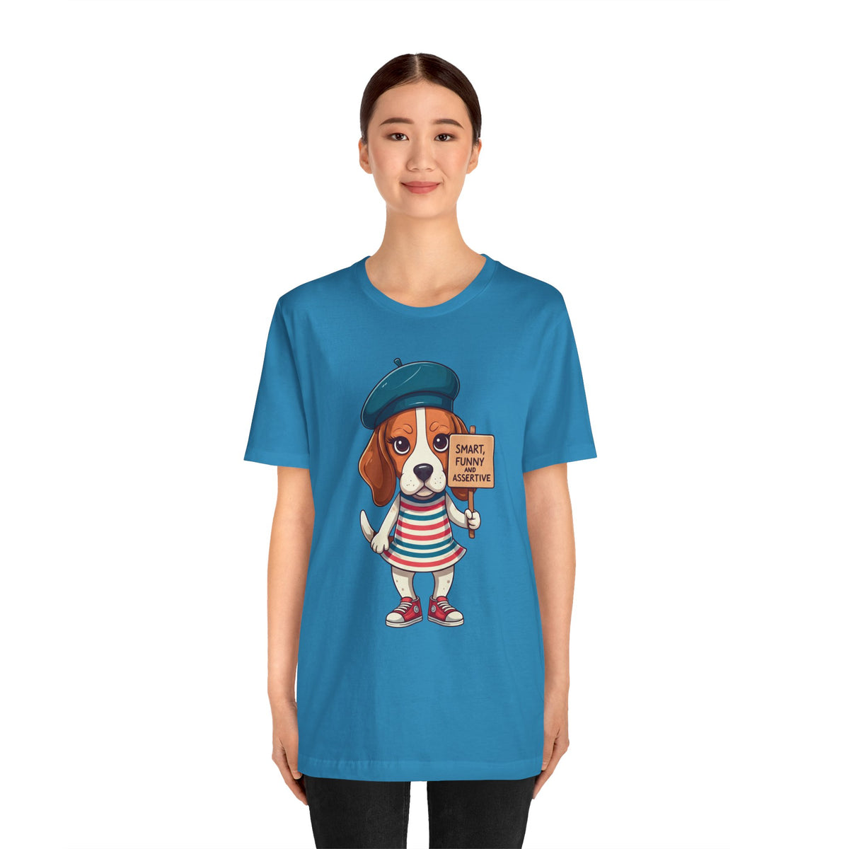 Too Loud, Too Smart, Too Bad – The Assertive Beagle Unisex T-Shirt