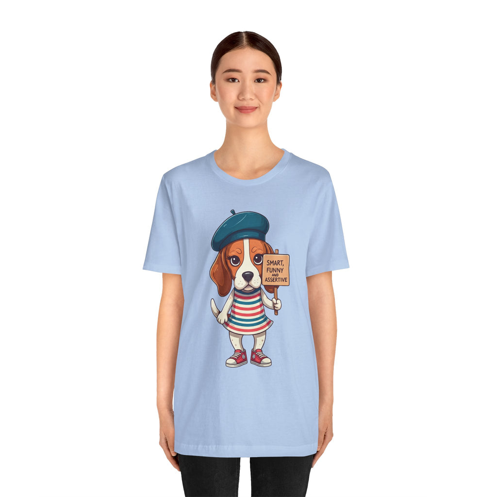 Too Loud, Too Smart, Too Bad – The Assertive Beagle Unisex T-Shirt
