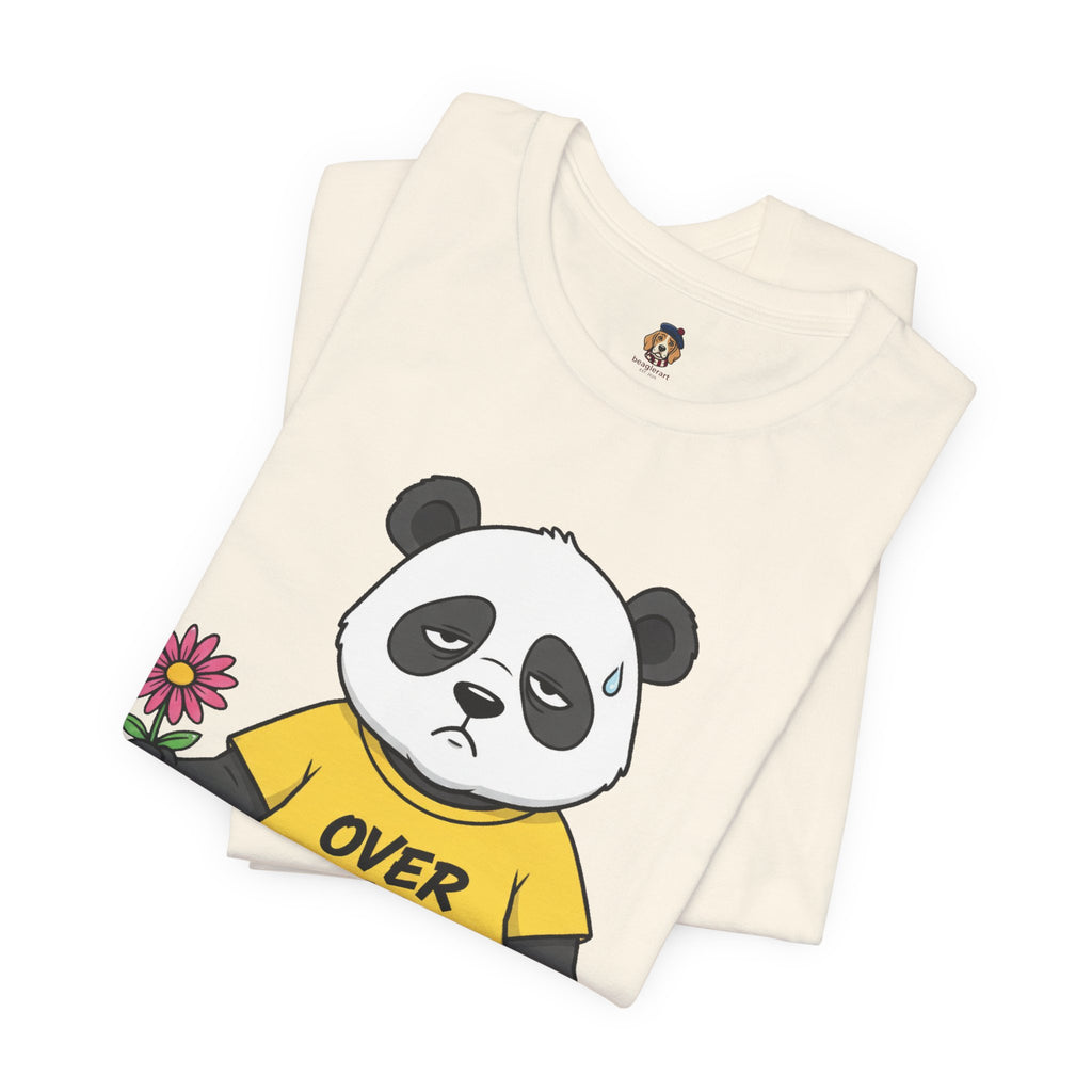 Over It Panda Tee — T‑Shirt for Women Who Need a Break