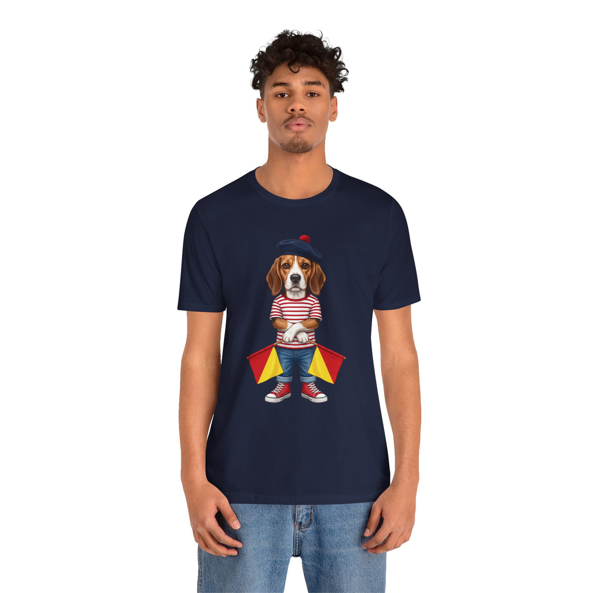 The "End of Message" Beagle Tee | Wild Follies: Dispatches from Australia