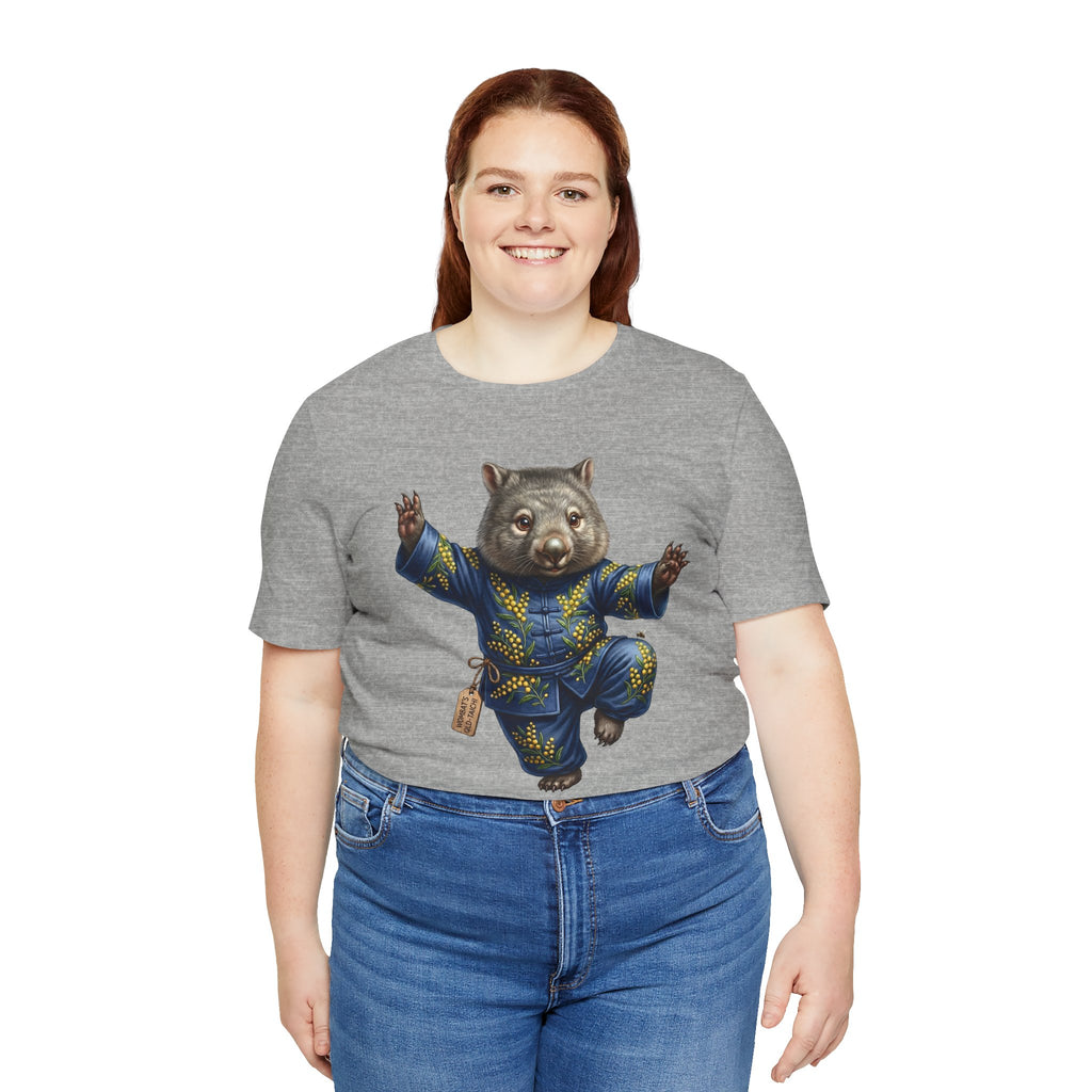 The Zen Wombat: Tai Chi Master T-Shirt