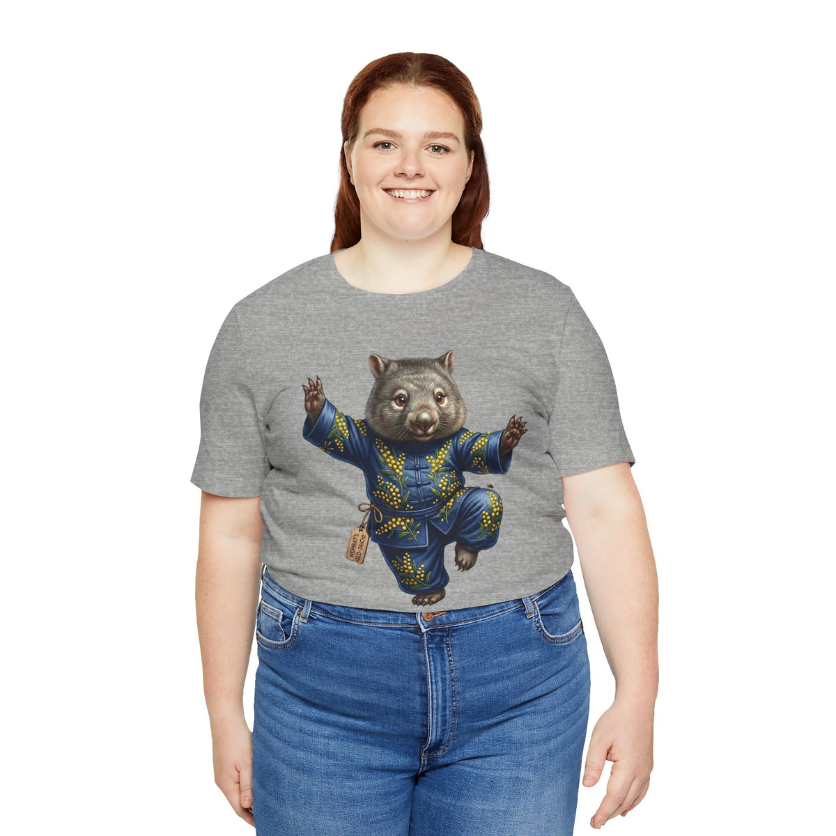 The Zen Wombat: Tai Chi Master T-Shirt
