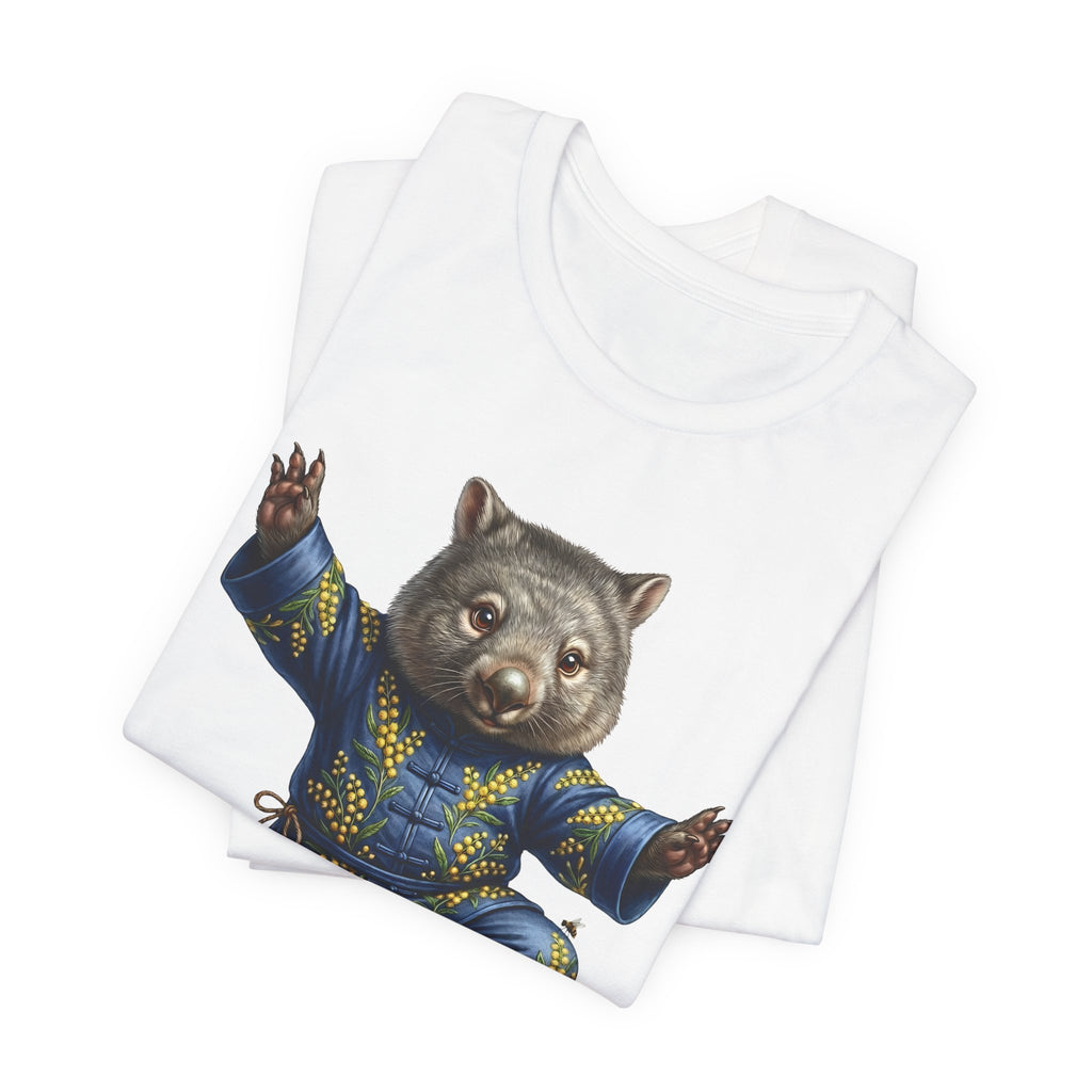 The Zen Wombat: Tai Chi Master T-Shirt