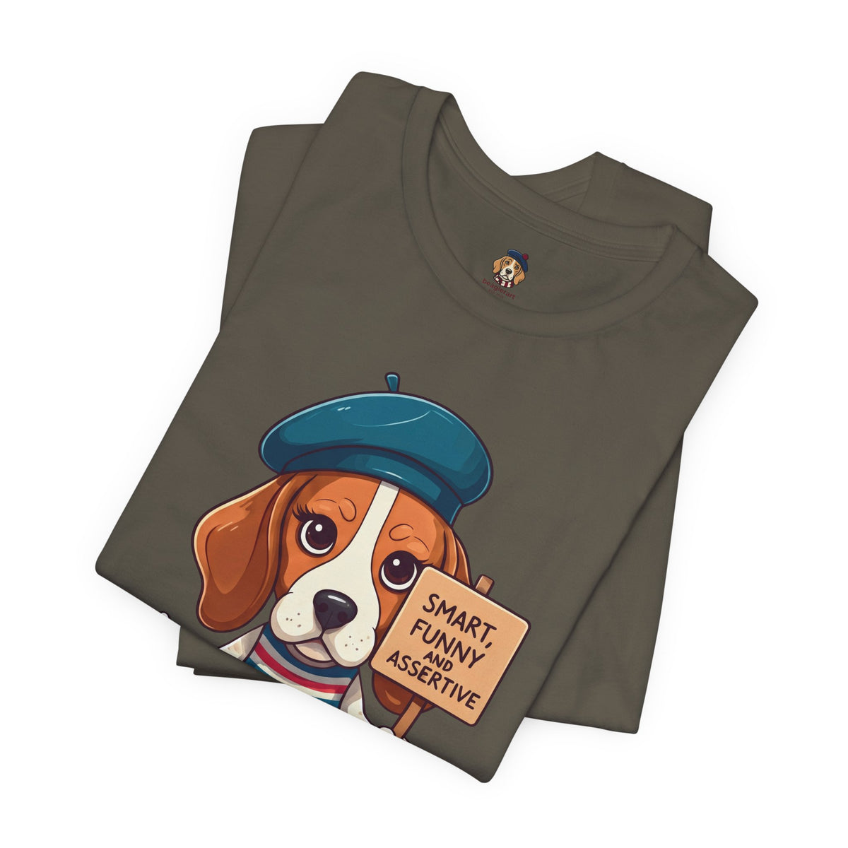 Too Loud, Too Smart, Too Bad – The Assertive Beagle Unisex T-Shirt