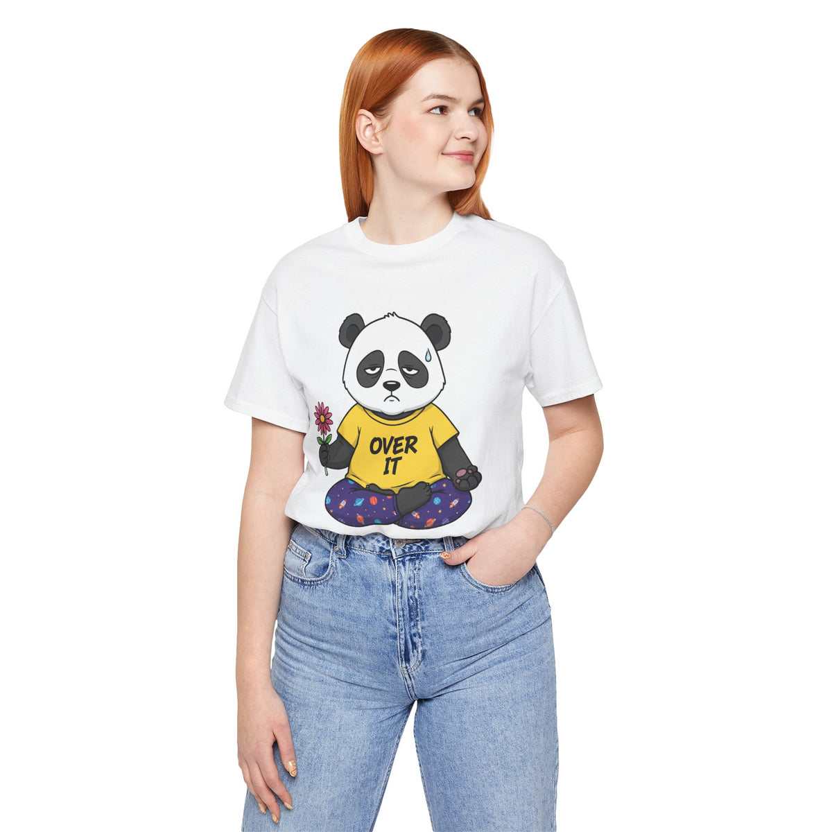 Over It Panda Tee — T‑Shirt for Women Who Need a Break
