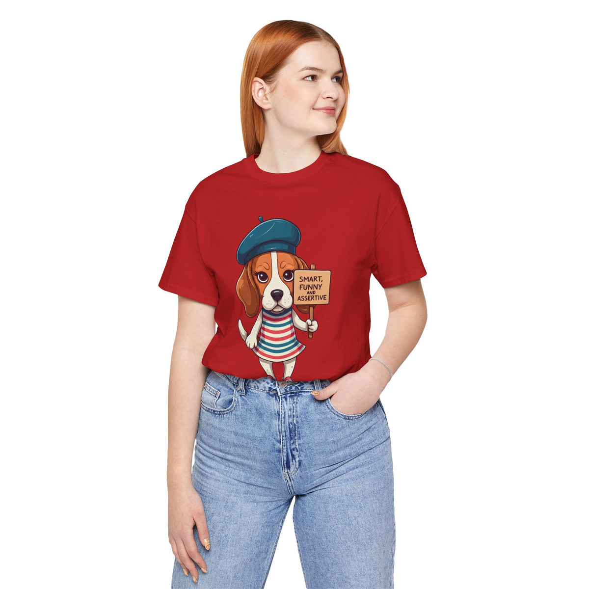 Too Loud, Too Smart, Too Bad – The Assertive Beagle Unisex T-Shirt