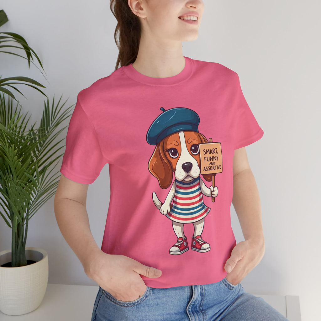 Too Loud, Too Smart, Too Bad – The Assertive Beagle Unisex T-Shirt
