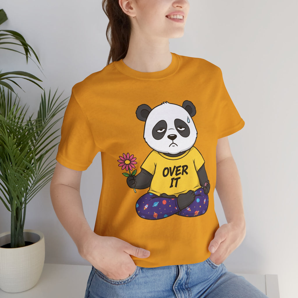Over It Panda Tee — T‑Shirt for Women Who Need a Break